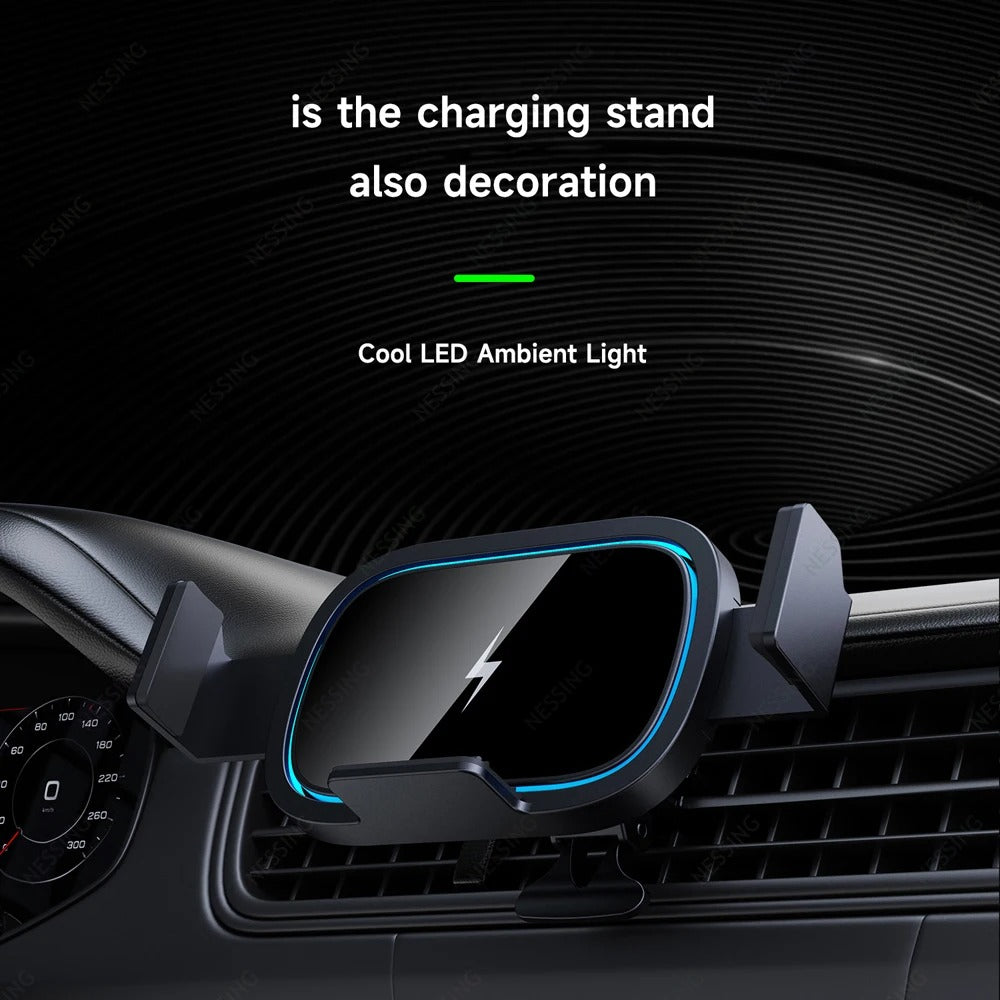 Automatic Clamping Wireless Car Charger